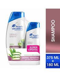 SHAMPOO H&S X 375 ML + 180 ML SENSITIVE