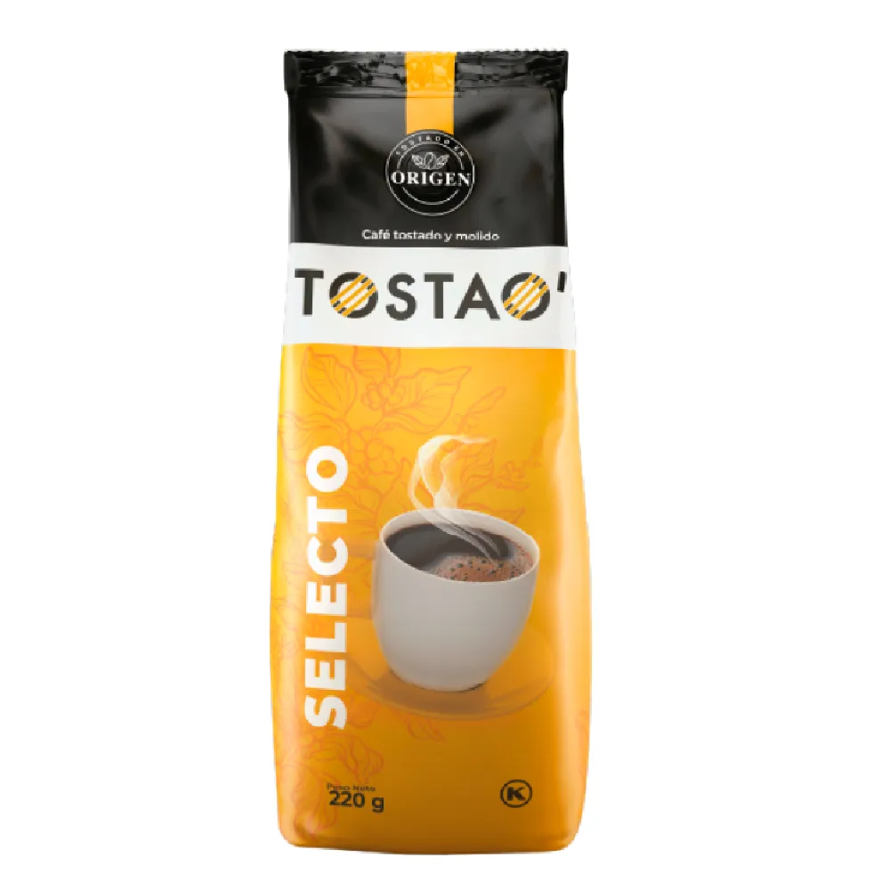 CAFE TOSTAO SELECTO X 200 GRS
