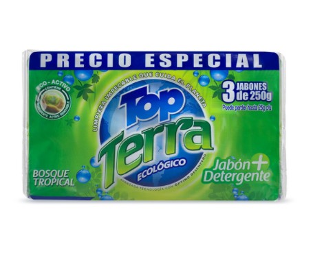 JABON BARRA TOP TERRA X 230 GR BOSQU