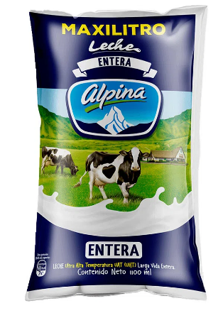 LECHE ALPINA ENTERA BS X 1100 ML