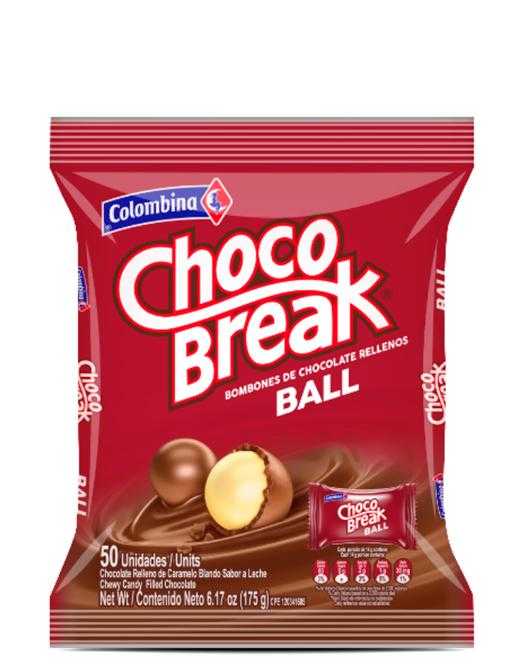 DULCE CHOCO BREAK BALL X 50 U 175G