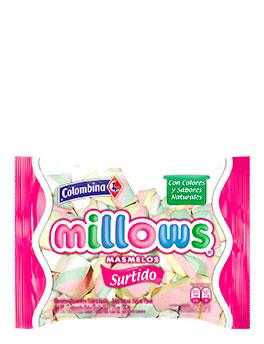 MASMELOS MILLOWS X 35 GR SURTIDO