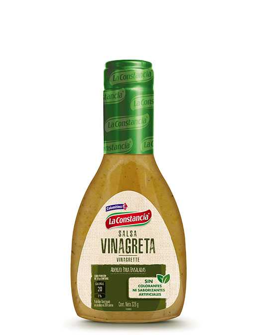 VINAGRETA CONSTANCIA X 320 GR ENSALAD