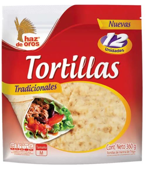 TORTILLA HAZ ORO X 360 GR 12U TRADICI
