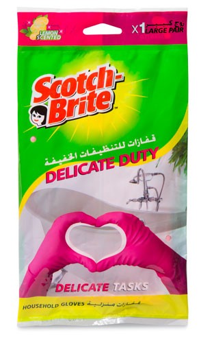 GUANTE SCOTCH BRITE X 1 PAR COCINA L