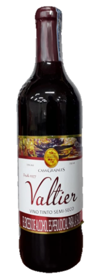 VINO VALTIER TINTO GRAJALES  X 750 MLSEMI SECO