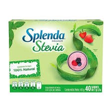 ENDULZANTE SPLENDA X 40 SOB STEVIA