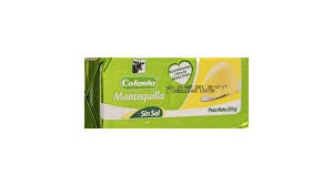 MANTEQUILLA COLANTA  X 250 GR SIN SAL