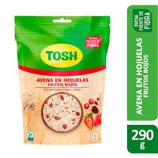 AVENA TOSH FRUTOS ROJOS DP X 290GR