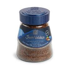 CAFE JUAN VALDEZ X 95 GR LIOFILIZADO AVELLANAS