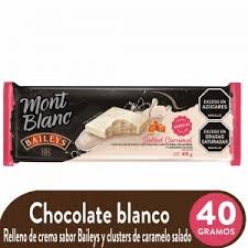 CHOCOLATINA MONTBLANC BAILEYS NUECES X 60  GR 