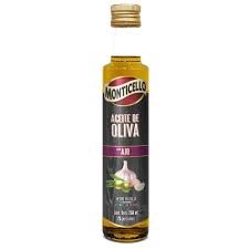 ACEITE OLIVA MONTICELLO X 250 ML AJO