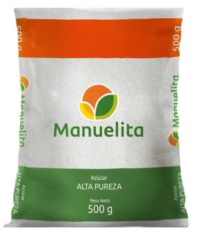 AZUCAR MANUELITA BLANCA X 500 G