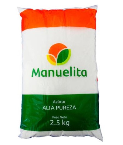 AZUCAR MANUELITA BLANCA X 2500 GR