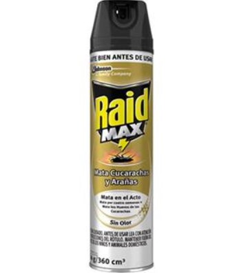 INSECTICIDA RAID RASTREROS MAX X 400 ML