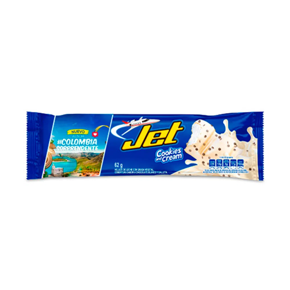 PALETA JET X 62 GR COOKIES