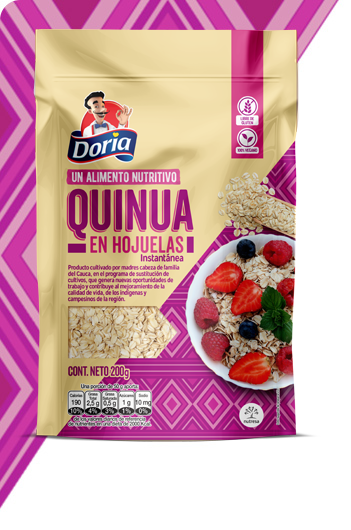 QUINUA DORIA X 200 GR HOJUELAS