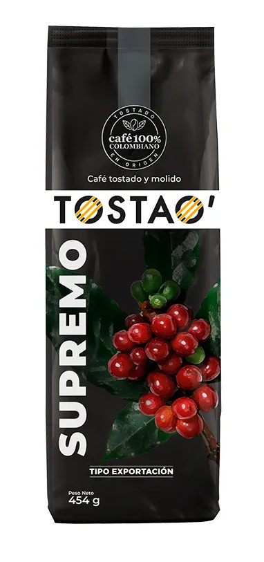 CAFE TOSTAO SUPREMO X 340/454GRS