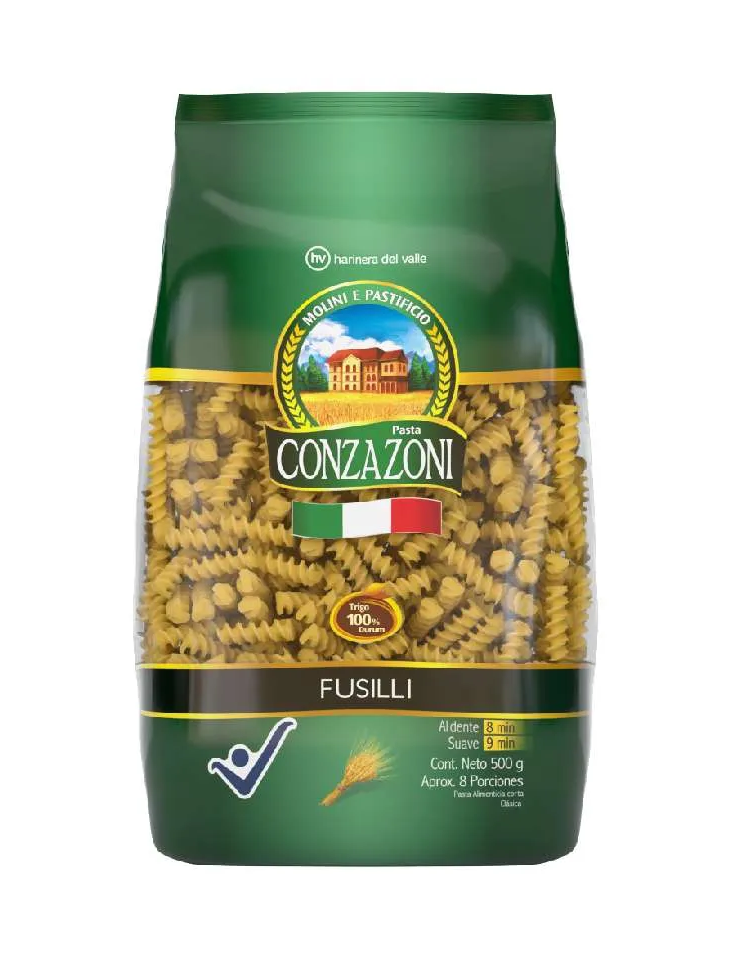 PASTA CONZAZONI FUSILLI X 500 GR
