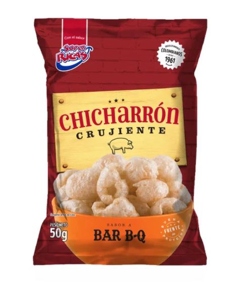 PASABOCA CHICHARRON RICAS X 50 GR BBQ 2 N/A