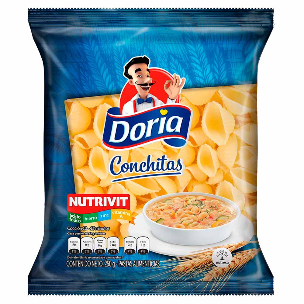 PASTA DORIA X 250 GR CONCHITA