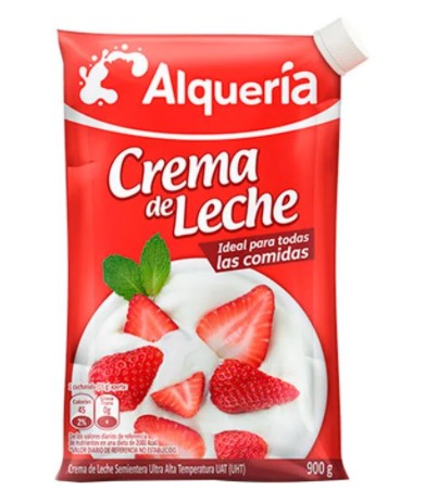 CREMA LECHE ALQUERIA X 850 ML