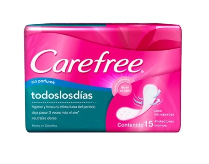 PROTECTOR CAREFREE BRISA X 15 U