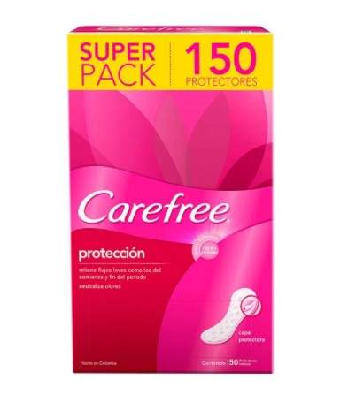 PROTECTOR CAREFREE ORIGINAL X 150 UN