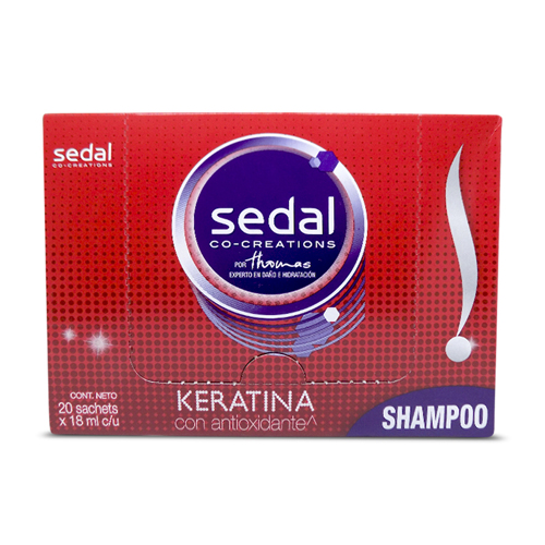 SHAMPOO SEDAL X 18 ML KERATINA